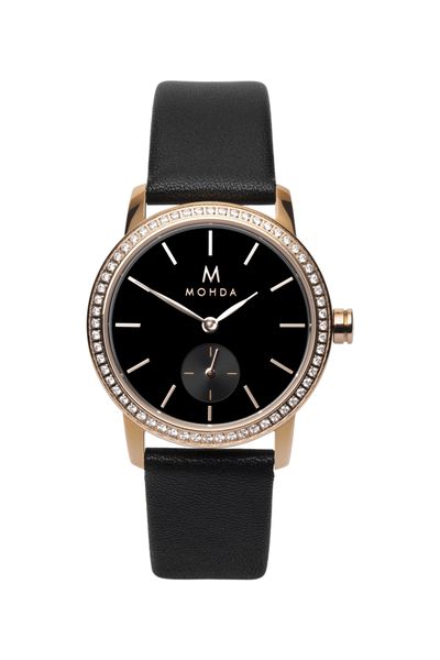 Mohda Ladies Elegance Watch- Black Rose