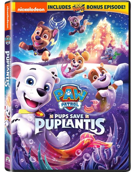 Paw Patrol: Pups Save Puplantis (DVD)