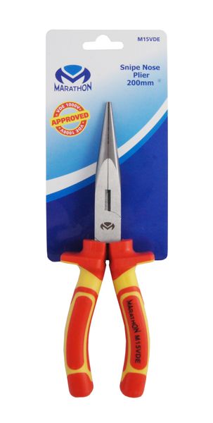 Marathon Tools Long Nose Plier 200mm VDE (1000V)