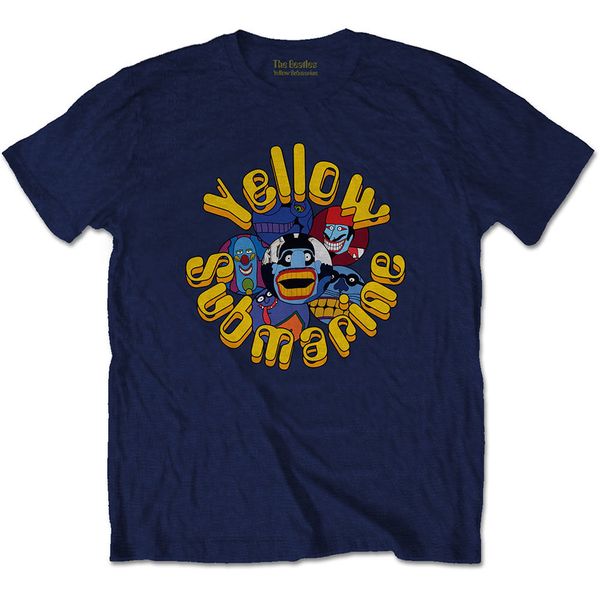 RockTs The Beatles Yellow Submarine Baddies Design T-Shirt