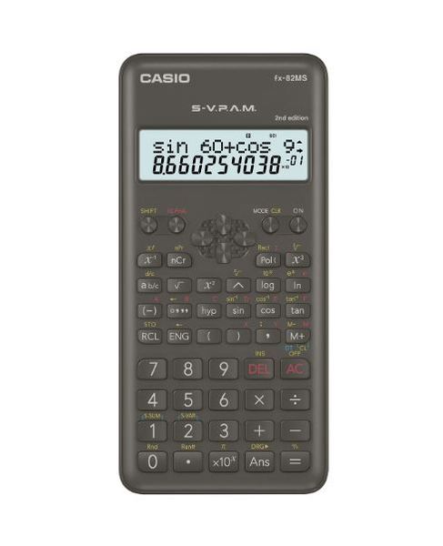 Casio FX-82MS-2 2nd Edition Basic Scientific Calculator