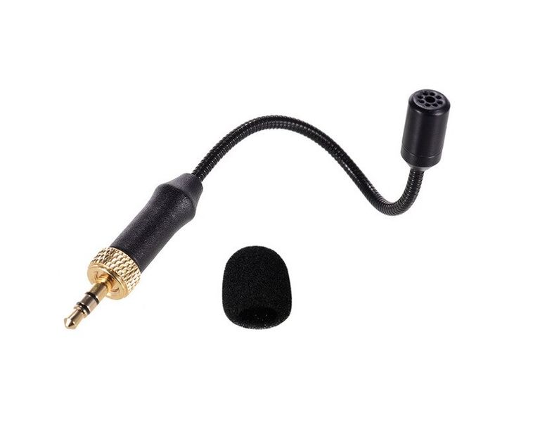 Boya BY-UM2 3.5mm Locking Mini Gooseneck Flexible Audio Microphone