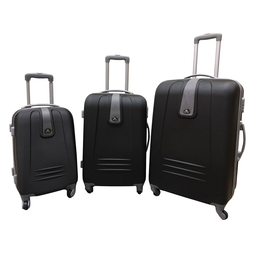 3 Piece Sleek Luggage Set Shop Today. Get it Tomorrow!