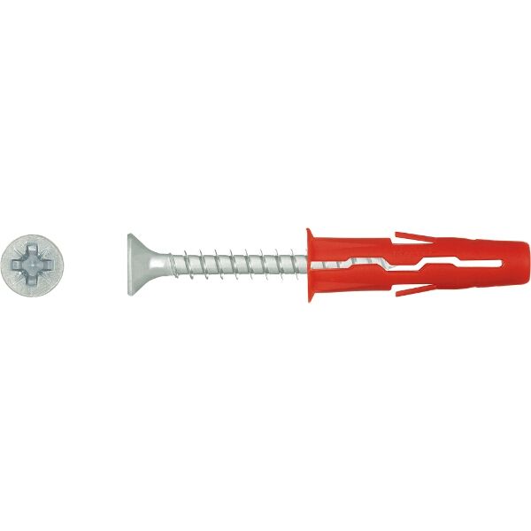 Rawlplug Universal Plug 10x36mm With Screw 40mm 100 Per Box