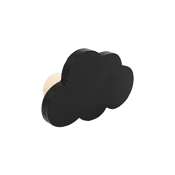 Cloud Wall Hook - Black