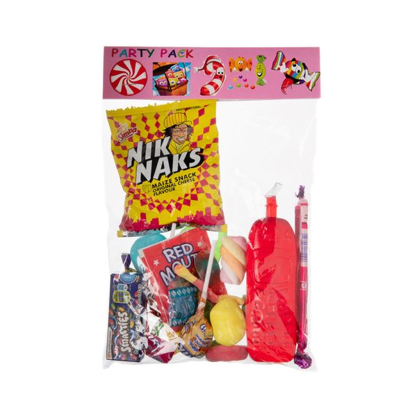 Large Party Pack With Pink Header Card (Case Pack of 12 Party Packs)