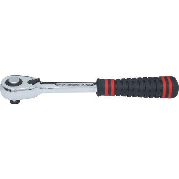 Kennedy 12Inch Sq. Dr. Qr 72T Ratchet Handle Rubber
