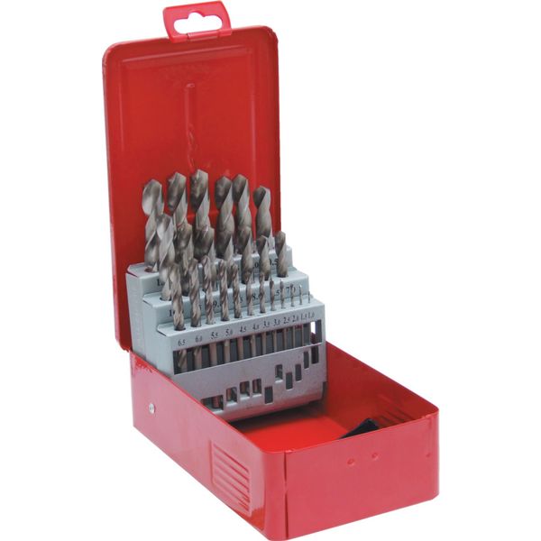 Sherwood Set Of 25 Hss Bright Drills 113.00mm X 0.5mm