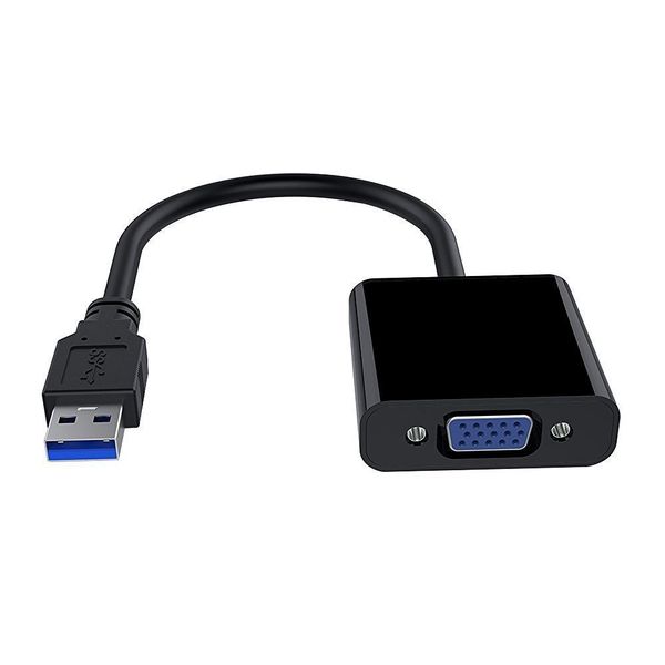 USB 3.0 to VGA Display External Video Graphic Cable Adapter for Windows PC