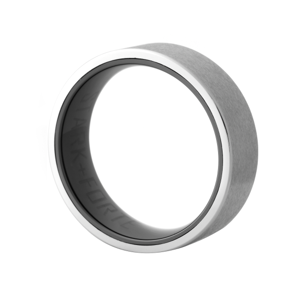 Stark and Forte - Construct Ceramic &amp; Tungsten Mens Ring