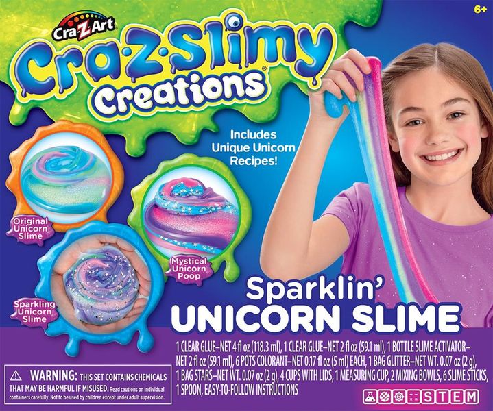 CRA-Z-SLIMY STRESS UNICORN KIT