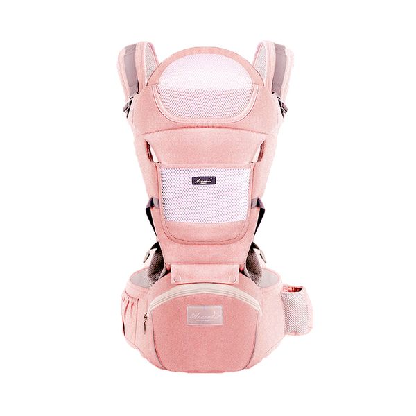 Multi-function Ergonomic Baby Carrier with Hipsit - Green
