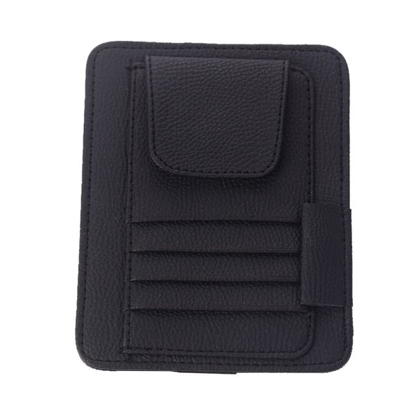 Universal Car Sun Visor Card Pen Holder Glasses Clip