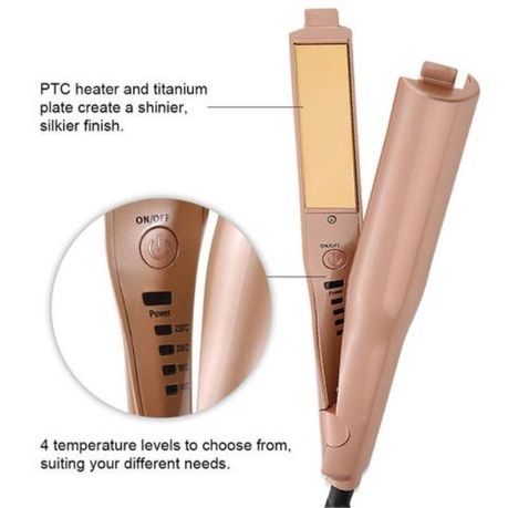 how to use 2 in 1 hair curling iron