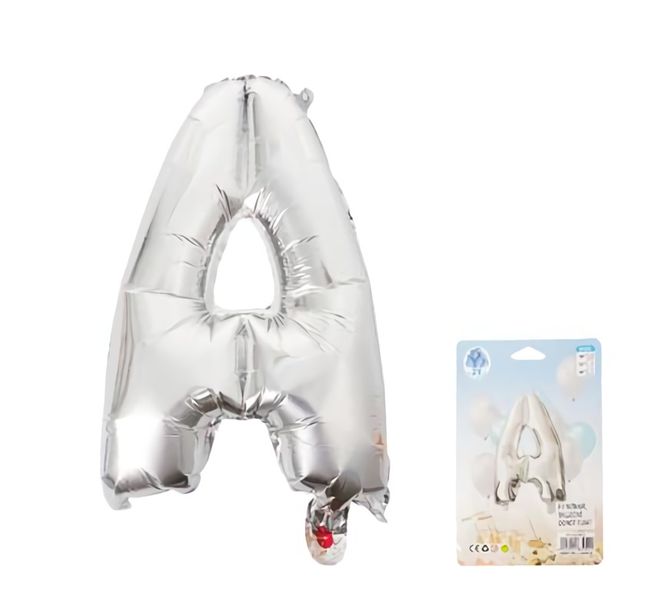 Balloons Foil Silver A (35 cm)