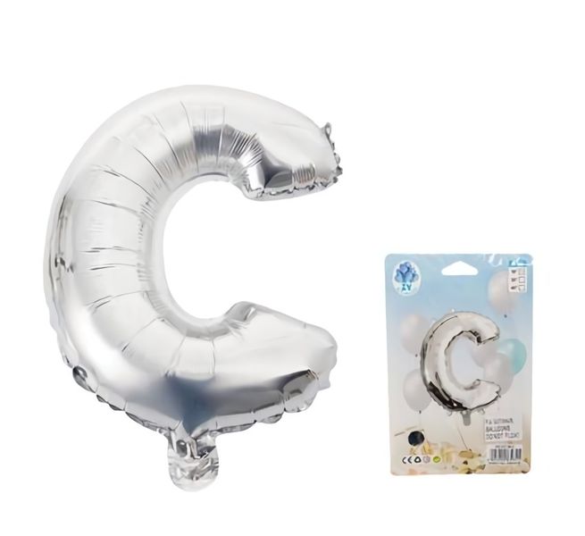 Balloons Foil Silver C (35 cm)