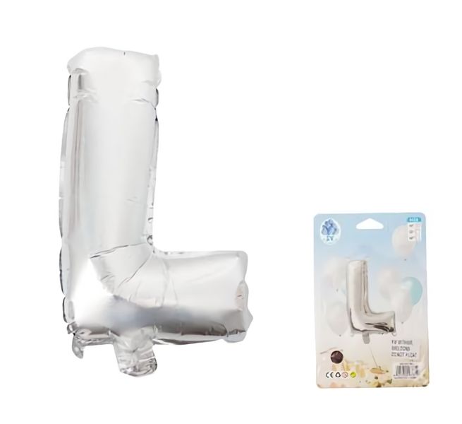 Balloons Foil Silver L (35 cm)