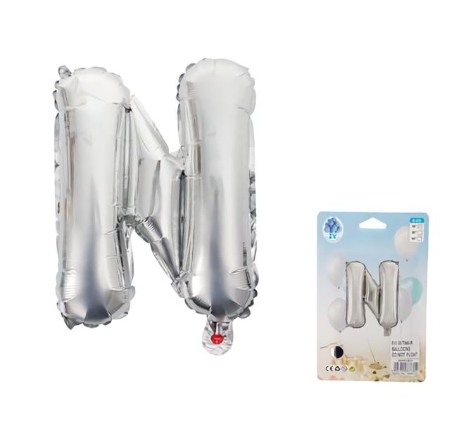 Balloons Foil Silver N (35 cm)