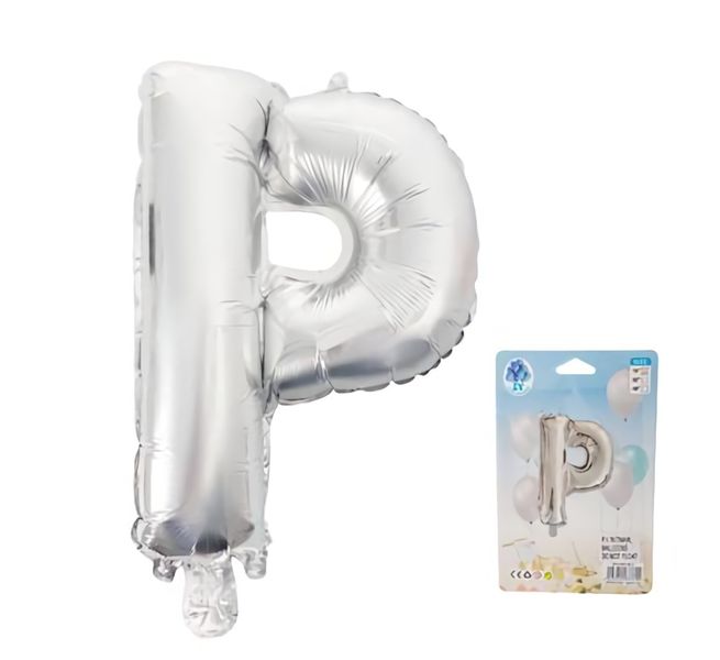 Balloons Foil Silver P (35 cm)