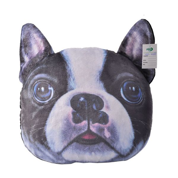Plush Dog 37cm Cushion