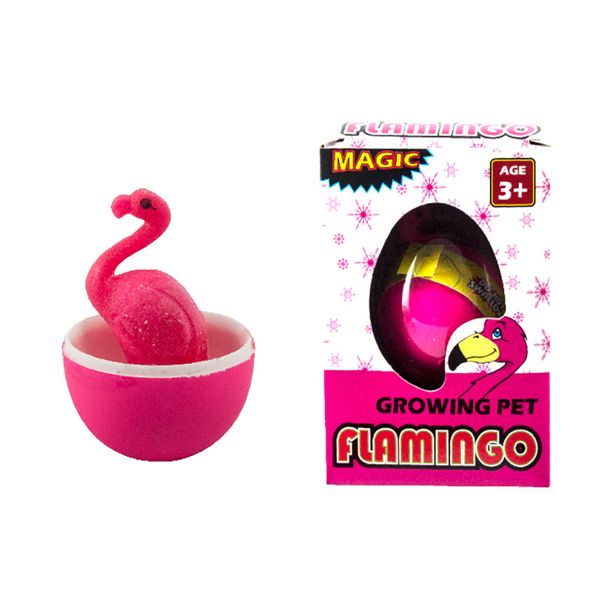 Bulk Pack 12 x Animals Grow Your Own Flamingo