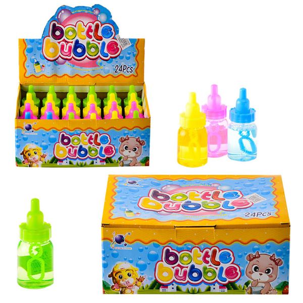 Bulk Pack x 24 Bubble Novelty Baby Bottle