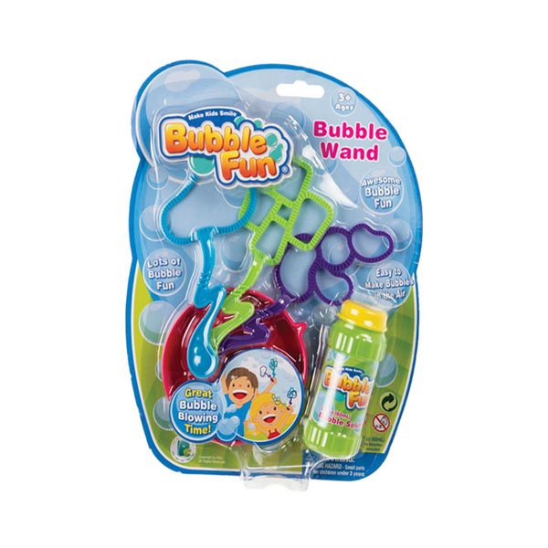 Bulk Pack x 2 Bubble Wand Set 5pcs Per Set