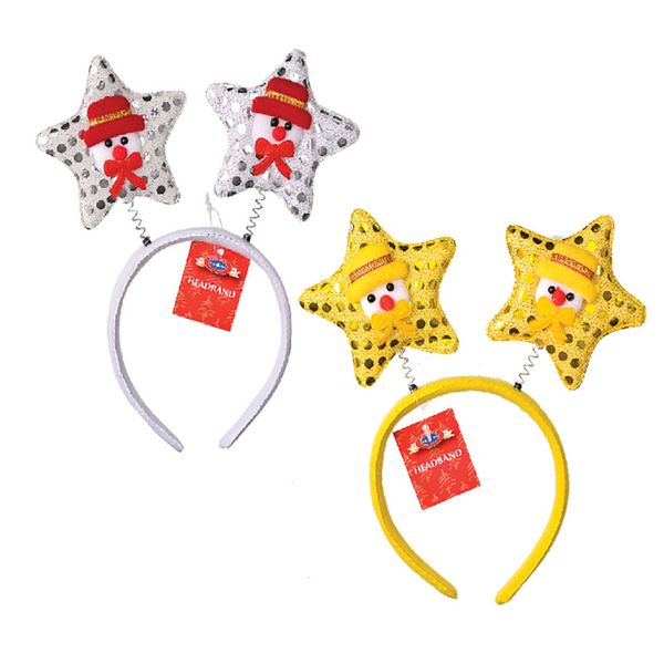 Bulk Pack x 4 Xmas Dress Up Headband Santa