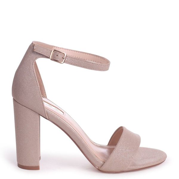 Linzi Ladies NELLY Single Sole Block Heel - Champagne