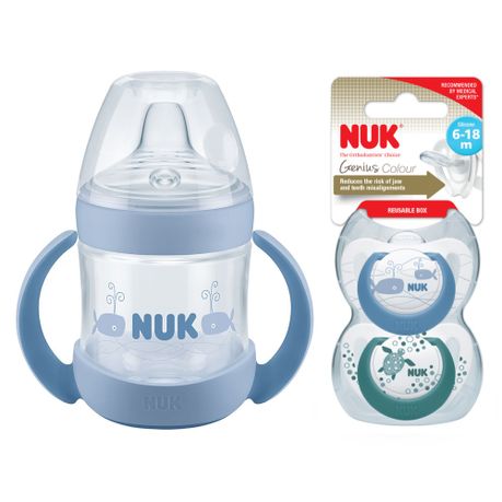 nuk nature sense learner bottle