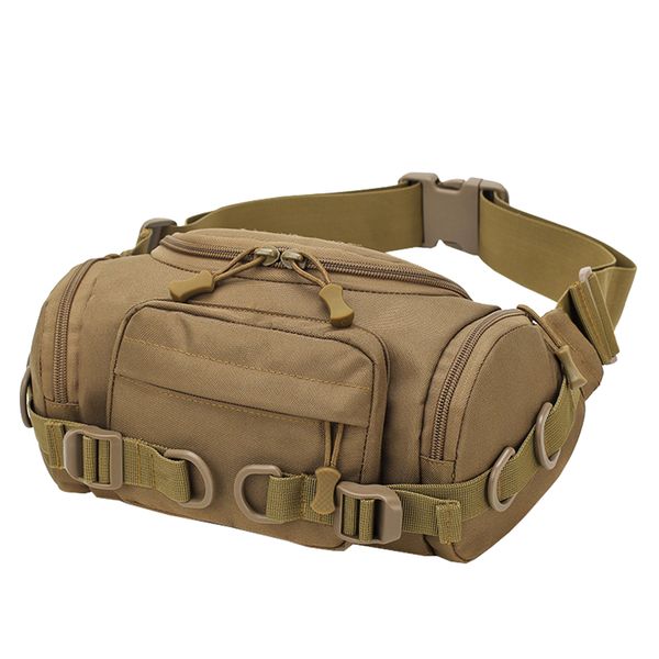 Portable Tactical Waist Pack - Brown