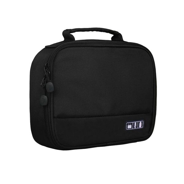 Travel Cable Cord Bag - Black
