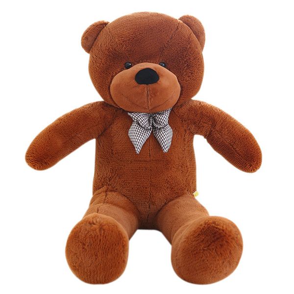 Giant Cuddly Plush Stuffed Bear - Dark Brown - 60cm