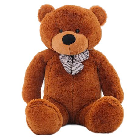 giant dark brown teddy bear