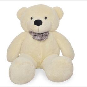 Giant Cuddly Plush Teddy Bear with Bow 