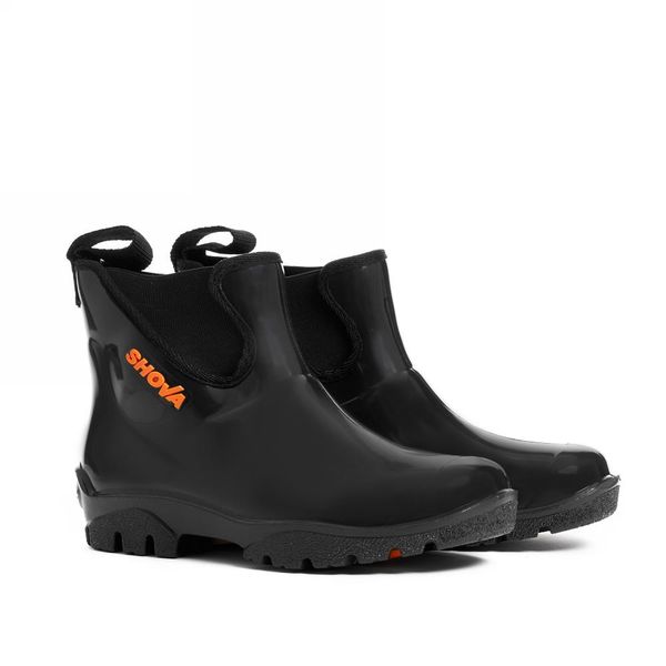 Shova Chelsea Gumboot - Black