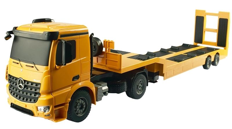 R/C 1/20 2.4GHz Mercedes-Benz Arocs Truck &amp; Flatbed Trailer (100cm long)