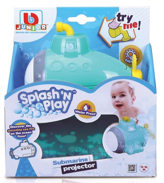 BB Junior Splash 'N Play Bath Toy - Submarine Projector