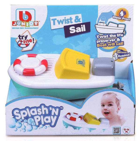 BB Junior Splash 'N Play Bath Toy - Twist &amp; Sail