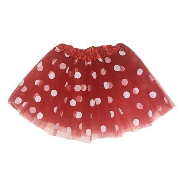 Red Polka Dot Tutu Skirt