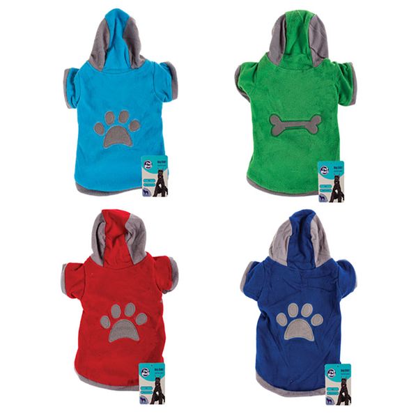 Bulk Pack x 4 Pet Dog Shirt Winter Boy Paw &amp; Bone Design XXXL