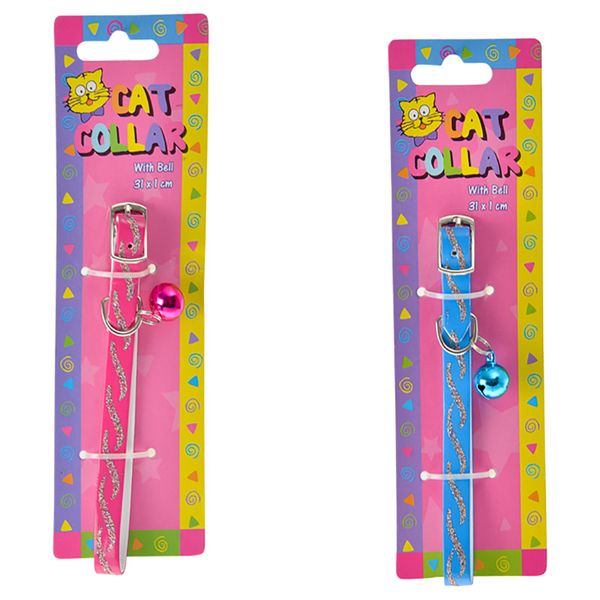 Bulk Pack x 6 Pet Cat Collar 31x1cm