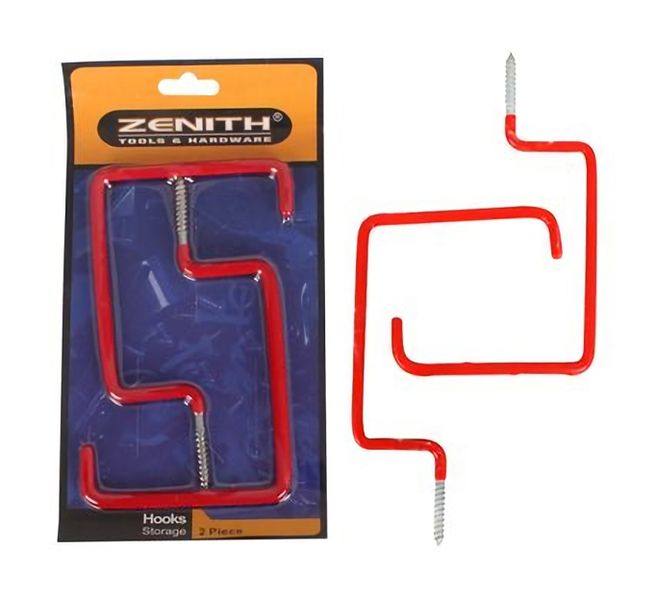 Bulk Pack x 4 Hook Storage Large 185mm 2pcs Per Pack Zenith