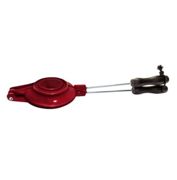 Cast Iron Jaffle Maker Red Enamel
