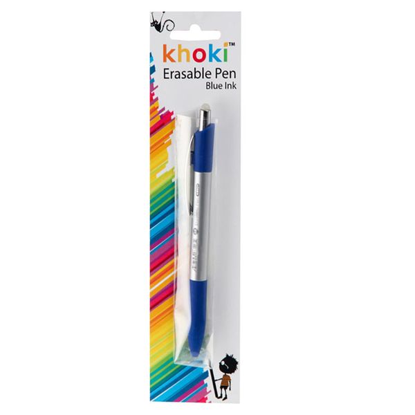 Bulk Pack x 6 Erasable Ink Pen Blue