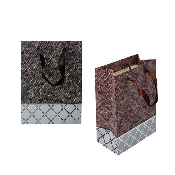 Bulk Pack x 8 Gift-Bag Hot Stamp Medium 18x23cm