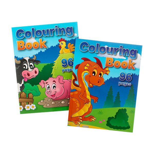 Bulk Pack x 2 Book Colouring 96p