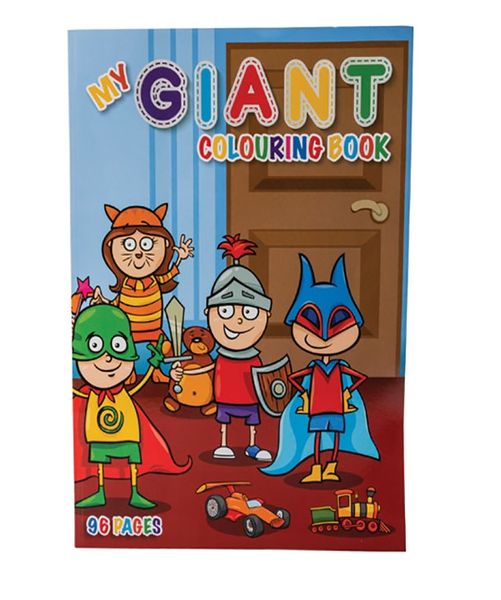 96 Page Book Colouring A3