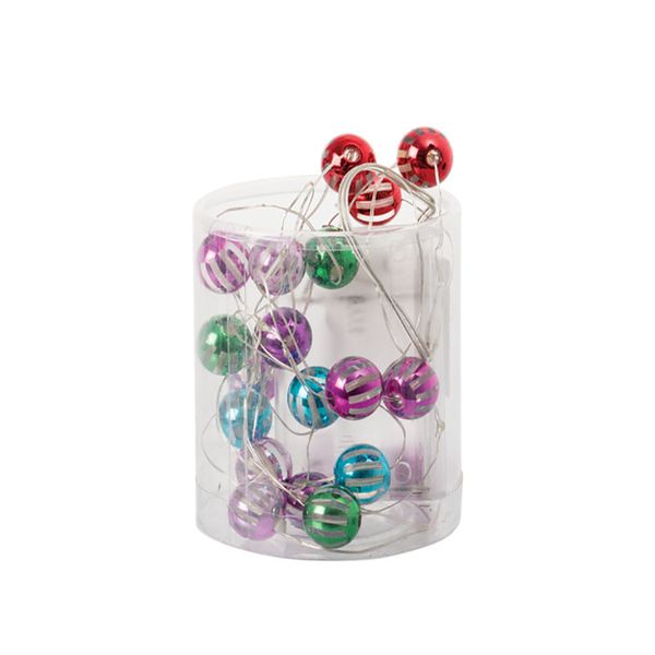 Bulk Pack x 2 Xmas Lights Battery Operated 20x LED's 2 Meter
