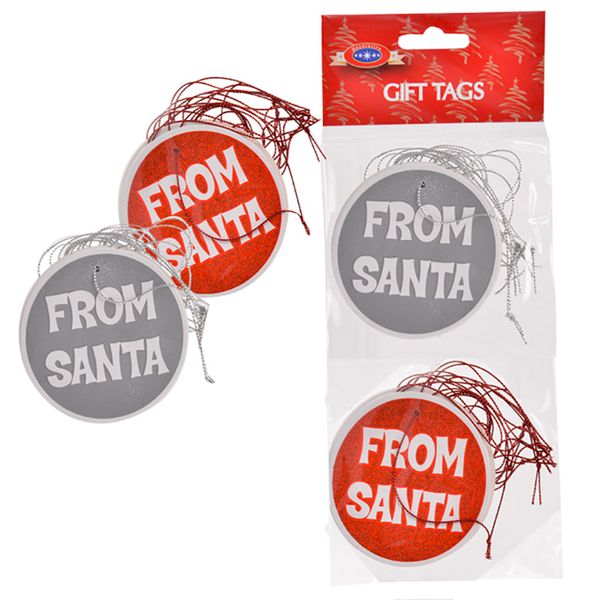 Bulk Pack x 3 Xmas Stationery Gifttag 6Pcs Per Pack